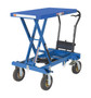 Vestil Steel Rough Terrain Elevating Cart - 20-1/2 In. x 33-1/2 In. 600 lb - Blue