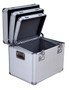 Vestil Aluminum Storage Cases Set of - 3 - Silver