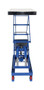Vestil Steel Hydraulic Elevating Cart - 47-1/2 In. x 24 In. 1500 lb - Blue