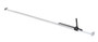 Vestil Heavy Duty Aluminum Round Cargo Bar - 89 In. to 104 In. - Silver
