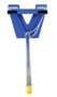 Vestil Steel Fork Mounted Inverted Rug Ram Boom - 108 In 2500 lb - Blue/Silver