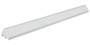 Vestil Recycled Plastic Truck Stop - 96 In. x 10 In. x 7 In. - White
