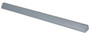 Vestil Recycled Plastic Car Stop - 72 In. x 6 In. x 4 In. - Gray