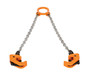 Vestil Steel Chain Drum Lifter - 2000 - Orange/Silver