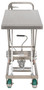 Vestil Stainless Steel Scissor Cart - 32-1/2 In. x 19-3/8 500 lb - Silver