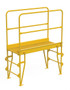 Vestil Steel Vertical Crossover Ladder - 3 Step 44 In. Width 500 lb - Yellow
