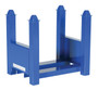 Vestil Steel Stackable Bar Cradle - 22 In. 3700 lb - Blue