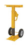 Vestil Steel Stabilizing Jack with Pneumatic Wheels - 100,000 lb Static - Yellow