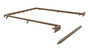 Vestil Steel Dock Leveler Curb Angle Set - 7 Ft. x 10 Ft.