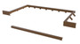 Vestil Steel Dock Leveler Curb Angle Set - 7 Ft. x 5 Ft.