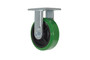 Vestil Polyurethane Rigid Caster With Hub - 6 In. Diameter x 2 In. Width 900 lb - Green/Black