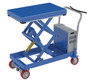 Vestil Steel Traction Drive Electric Hydraulic Elevating Cart - 20-3/8 In. x 33-3/8 In. 1000 lb - Blue