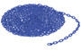 Vestil Steel Bollard Safety Chain Per Foot - 3/16 In. Thickness - Blue