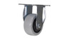 Vestil Polypropylene Rigid Caster - 3 In. Diameter x 1 In. Width 176 lb Light - Gray/Black