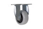 Vestil Polypropylene Rigid Caster - 3 In. Diameter x 1 In. Width 176 lb Light - Gray/Black