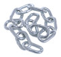 Vestil Galvanized Steel Bollard Safety Chain Per Foot - 3/16 In. Thickness - Silver