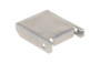 Vestil Aluminum Caster Pad - 4 In. x 4-1/2 In. Top Plate - Silver