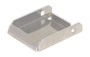 Vestil Aluminum Caster Pad - 4 In. x 4-1/2 In. Top Plate - Silver