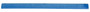 Vestil Recycled Plastic Car Stop - 72 In. x 6 In. x 3-1/4 In. - Blue