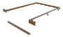 Vestil Factory Installed Steel Curb Angle Set Usable Dimensions - 104-1/2 In. x 74 In. x 28 In. For RU-1000-SCB