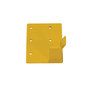 Vestil Steel Transporter Left Corner Guard Option - Yellow