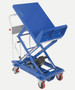 Vestil Steel Lift and Tilt Carts with Sequence Select - 19-1/2 In. x 30 In. 400 lb - Blue