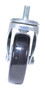 Vestil Polyurethane/Polyolefin Swivel Caster - 4 Inch Diameter x 1-1/4 Inch Width 350 lb - Black/Gray