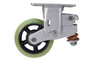 Vestil Polyurethane Rigid Caster - 6 In. Diameter x 1-3/4 In. Width 308-550 lb - Yellow/Black