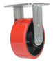 Vestil Polyurethane Rigid Caster - 5 In. Diameter x 2 In. Width 990 lb - Orange