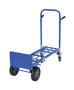 Vestil Steel Convertible Hand Truck - 20 In. x 19-1/2 In. x 58-184 In. 500 lb - Blue