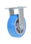Vestil Polyurethane Rigid Caster - 6 In. Diameter x 2 In. Width 903 lb Light - Blue/Gray