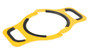 Vestil Steel Manual Cylinder Lifter - 9 In. Maximum Cylinder Diameter 200 lb - Yellow