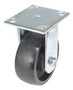 Vestil Light Duty Glass Filled Nylon Rigid Caster - 5 In. Diameter x 2 In. Width 1200 lb - Black