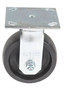 Vestil Light Duty Glass Filled Nylon Rigid Caster - 5 In. Diameter x 2 In. Width 1200 lb - Black