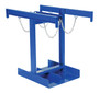 Vestil Steel Cylinder Caddy - 4 Maximum Cylinders 800 lb - Blue