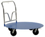 Vestil Steel Pallet Cart and Carousel - 48 In. 2000 lb - Blue