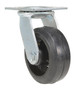 Vestil Rubber Swivel Caster - 5 In. Diameter x 2 In. Width 495 lb Dark - Black