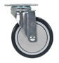 Vestil Polyurethane Swivel Caster - 5 In. Diameter x 1 In. Width 330 lb Dark Gray/Light - Gray