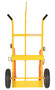 Vestil Steel Torch Cart-Lift Eye-Fire Proof - 23 In. x 34-1/2 In. x 66-3/8 In. 500 lb - Yellow