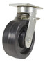 Vestil Phenolic Swivel With Total Lock Caster - 8 In. Diameter x 3 In. Width 2500 lb - Black/Silver