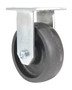 Vestil Heavy Duty Glass Filled Nylon Rigid Caster - 6 In. Diameter x 2 In. Width 2000 lb - Black
