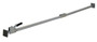 Vestil Steel Two Piece Folding Cargo Bar - 88 In. to 116 In. - Gray