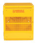 Vestil Steel Knockdown Horizontal Cylinder Cabinet - 32 In. x 30 In. x 35-1/4 In. 4 Cylinder - Yellow