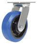 Vestil Elastic Rubber Swivel Caster - 6 In. Diameter x 2 In. Width 770 lb - Blue/Black