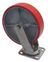 Vestil Polyurethane Swivel Caster - 8 In. Diameter x 2 In. Width 771 lb - Red