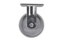 Vestil Cast Iron/Steel Rigid Caster - 5 In. Diameter x 2 In. Width 1322 lb - Silver