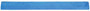 Vestil Recycled Plastic Truck Stop - 96 In. x 10 In. x 7 In. - Blue