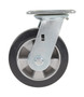 Vestil Rubber Swivel Caster - 6 In. Diameter x 2 In. Width 771 lb - Black/Gray