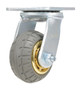Vestil Flat-Free Swivel Caster - 4 In. Diameter x 2 In. Width 440 lb Dark - Gray