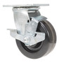 Vestil Phenolic Swivel With Brake Caster - 5 In. Diameter x 2 In. Width 1000 lb - Black